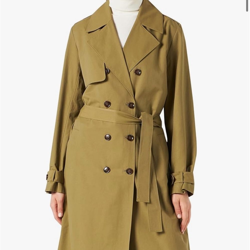 The Drop Martini Olive Trench coat. XXS. Never worn before with tags still on